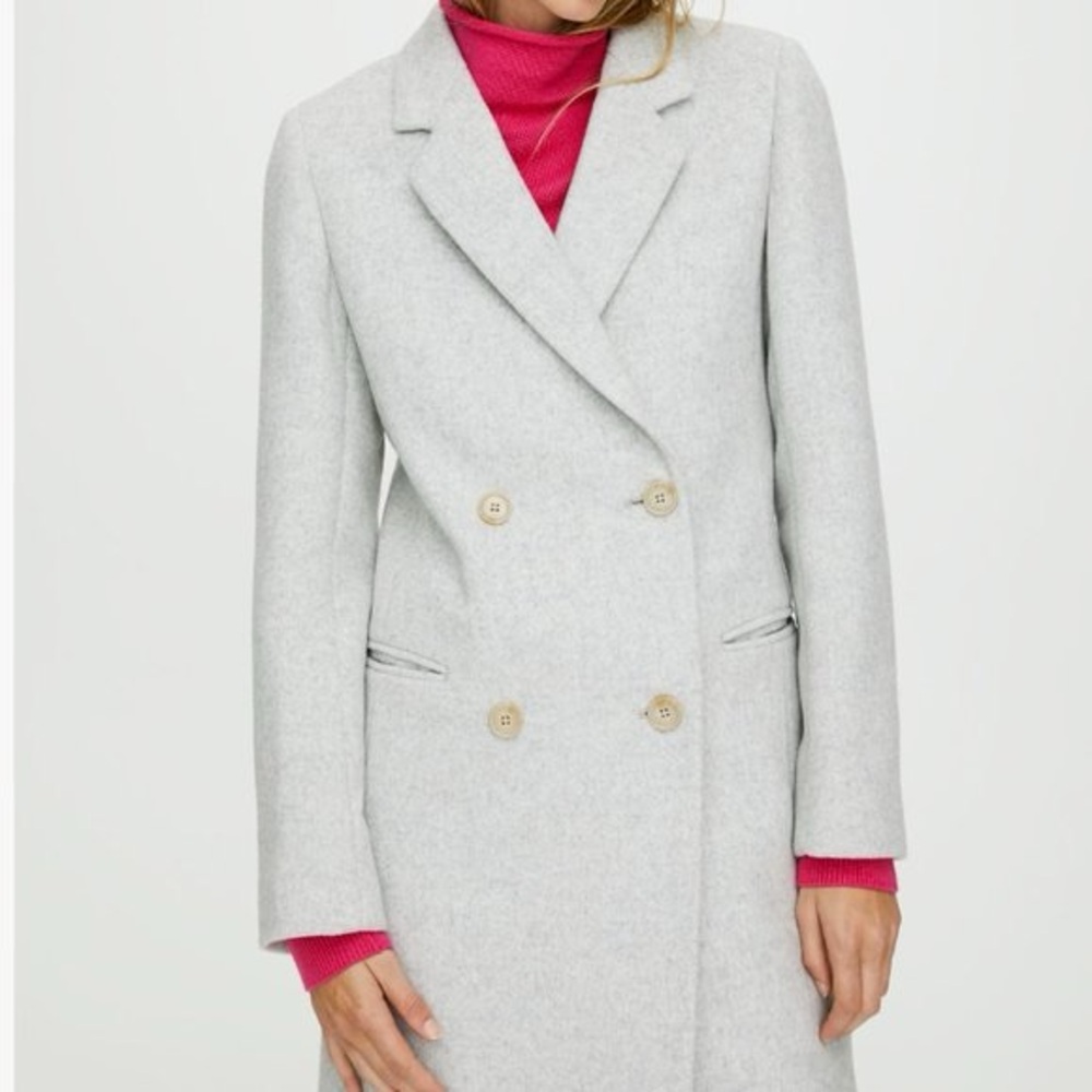 Aritzia Wilfred Harrington Wool Coat, M